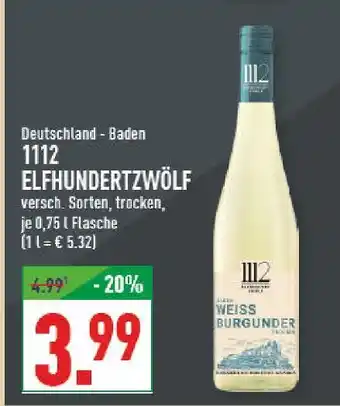 Marktkauf 1112 elfhundertzwölf Angebot