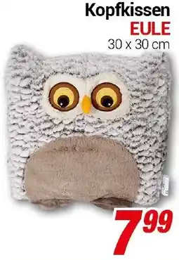 CENTERSHOP Kopfkissen EULE Angebot
