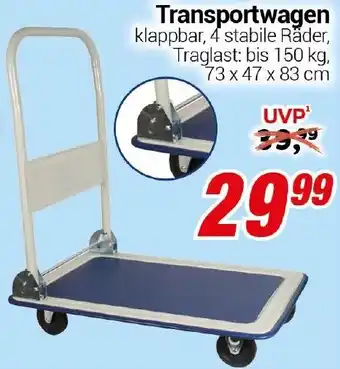 CENTERSHOP Transportwagen Angebot