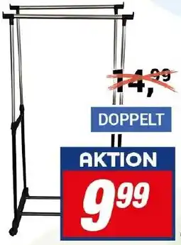 CENTERSHOP Kleiderständer DOPPELT Angebot
