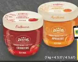 E-Center Zentis Frühstückskonfitüre Extra Angebot