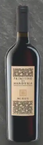 E-Center Weinhandlung Mirus Primitivo di Manduria Angebot