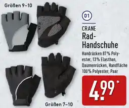 Aldi Nord CRANE Rad Handschuhe Angebot