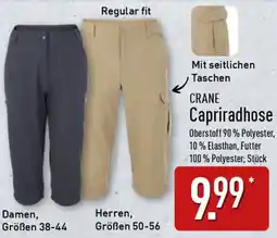 Aldi Nord CRANE Capriradhose Angebot