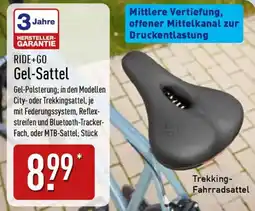 Aldi Nord RIDE+GO Gel-Sattel Angebot