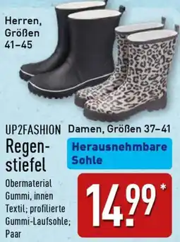 Aldi Nord UP2FASHION Regenstiefel Angebot