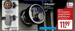 Aldi Nord RIDE+GO FM-Transmitter/ Ladegerät/Smartphonehalterung Angebot