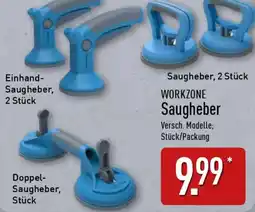 Aldi Nord WORKZONE Saugheber Angebot