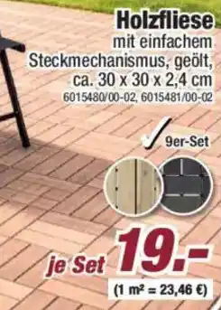 Poco Holzfliese Angebot