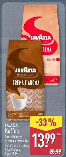 Aldi Nord Lavazza crema e aroma Angebot
