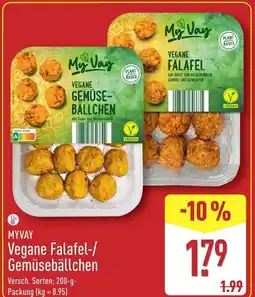 Aldi Nord Myvay vegane gemüsebällchen Angebot