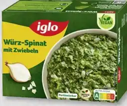 Edeka Iglo Würzspinat Vegan Angebot