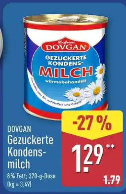 Aldi Nord Dovgan gezuckerte kondensmilch Angebot