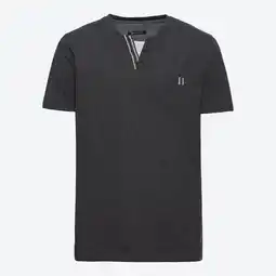 NKD Herren-T-Shirt mit Henley-Kragen Angebot