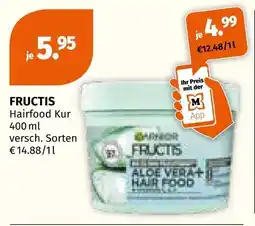 Müller FRUCTIS Hairfood Kur Angebot