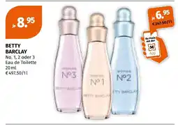 Müller BETTY BARCLAY No. 1, 2 oder 3 Eau de Toilette Angebot