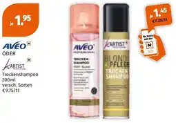 Müller AVEO ODER ARTIST Trockenshampoo Angebot