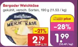 Netto Marken-Discount Bergader Weichkäse Angebot