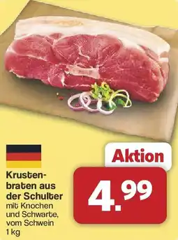 Famila Nord West Krustenbraten aus der Schulter mit Knochen und Schwarte, vom Schwein Angebot