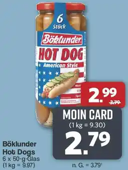 Famila Nord West Böklunder Hot Dogs Angebot