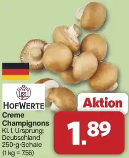 Famila Nord West HOFWERTE Creme Champignons Angebot