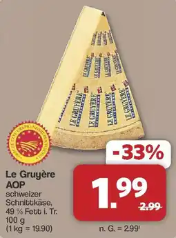 Famila Nord West Le Gruyère AOP Angebot