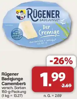Famila Nord West Rügener Badejunge Camembert Angebot