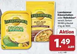 Famila Nord West Leerdammer Käsescheiben oder Reibekäse Angebot