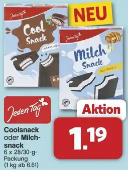 Famila Nord West Jeden Tag Coolsnack oder Milchsnack Angebot