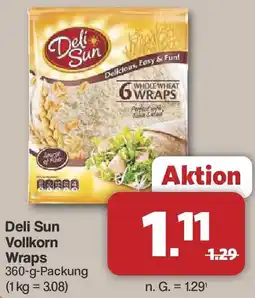 Famila Nord West Deli Sun Vollkorn Wraps Angebot