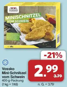 Famila Nord West Vossko Mini-Schnitzel vom Schwein Angebot