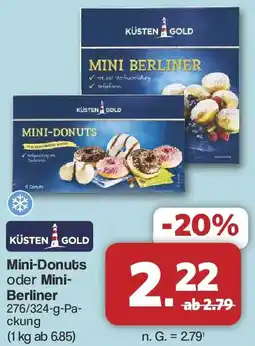 Famila Nord West KÜSTEN GOLD Mini-Donuts oder Mini Berliner Angebot