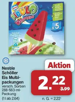 Famila Nord West Nestle Schöller Eis Multipackungen Angebot