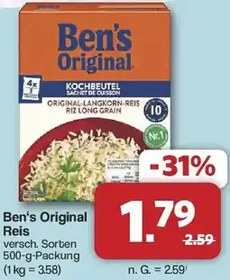 Famila Nord West Ben's Original Reis Angebot