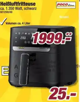 Poco POCO line Heißluftfritteuse Angebot