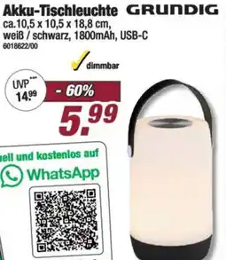 Poco GRUNDIG Akku-Tischleuchte Angebot