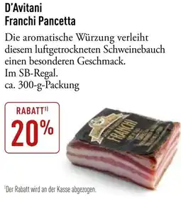 Galeria Markthalle D'Avitani Franchi Pancetta Angebot