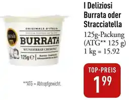 Galeria Markthalle I Deliziosi Burrata oder Stracciatella Angebot