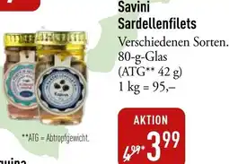 Galeria Markthalle Savini Sardellenfilets Angebot