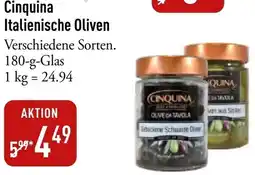 Galeria Markthalle Cinquina Italienische Oliven Angebot