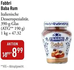 Galeria Markthalle Fabbri Baba Rum Angebot