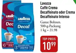 Galeria Markthalle Lavazza Caffé Crema Decaffeinato oder Crema Decaffeinato Intenso Angebot