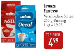 Galeria Markthalle Lavazza Espresso Angebot