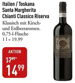 Galeria Markthalle Italien / Toskana Santa Margherita Chianti Classico Riserva Angebot