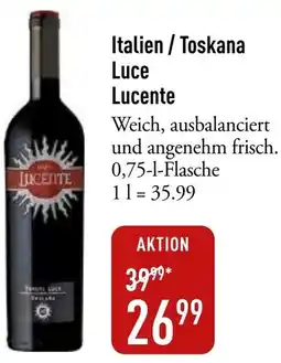 Galeria Markthalle Italien / Toskana Luce Lucente Angebot