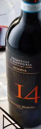 Galeria Markthalle Italien / Apulien Primitivo di Manduria DOC Riserva Angebot