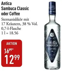 Galeria Markthalle Antica Sambuca Classic oder Coffee Angebot