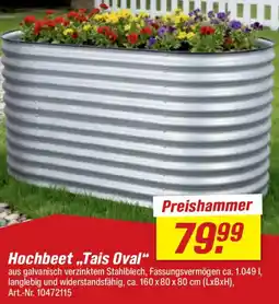 toom Baumarkt Hochbeet „Tais Oval" Angebot