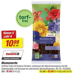 toom Baumarkt Blumenerde Angebot