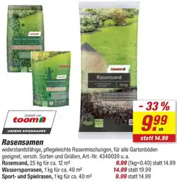 toom Baumarkt Rasensamen Angebot